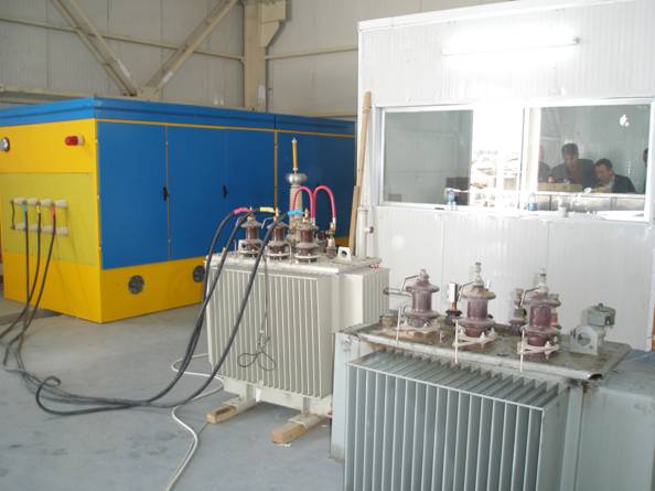 “CCSBT-Ⅵ系列变压器特性综合测试系统”在马来西压变压器厂运行工作现场